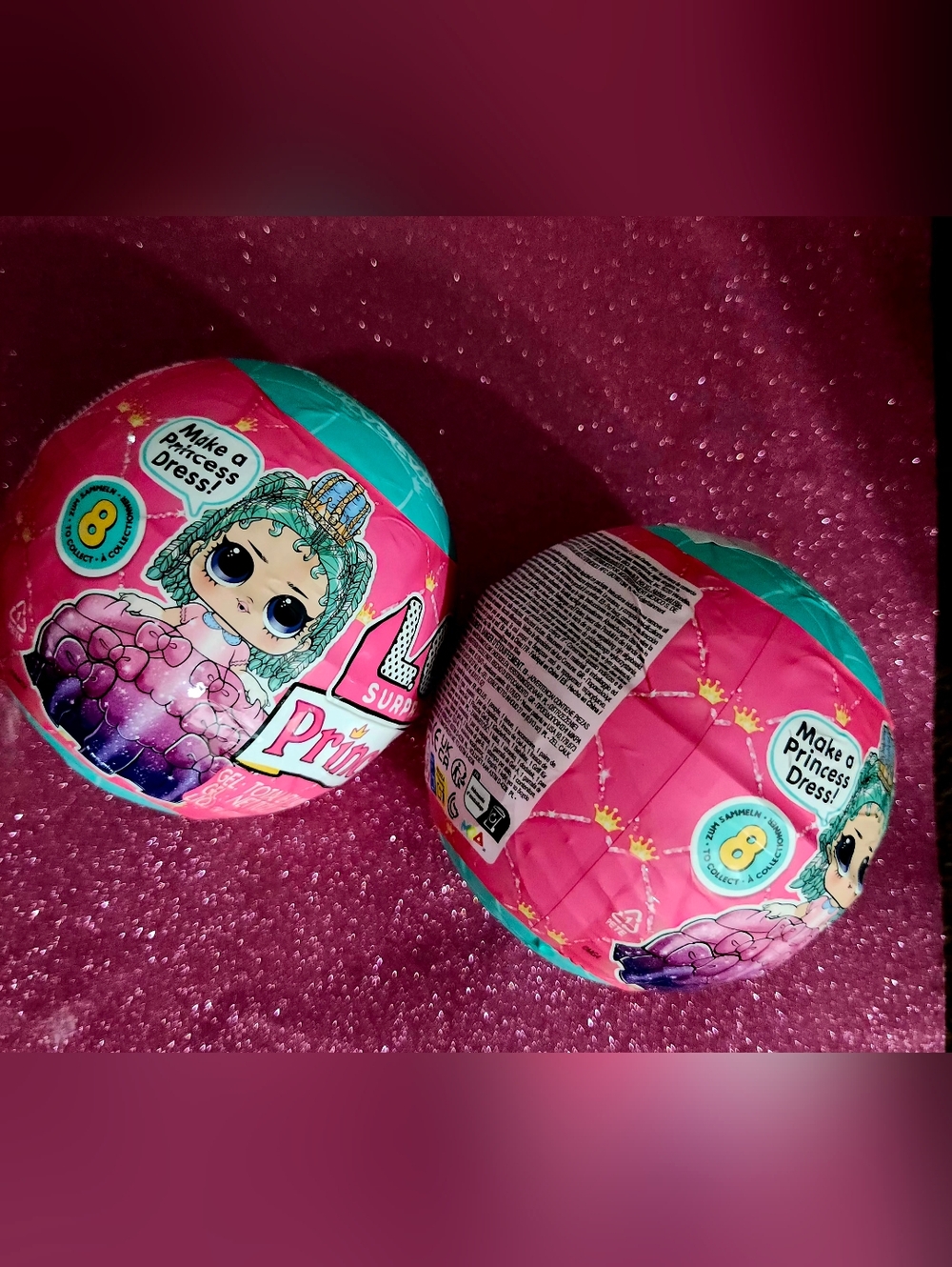 L.O.L. Surprise! Princess Toy Ball-2 Count